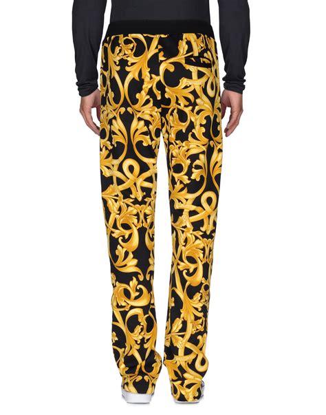 mens versace dress pants|versace track pants.